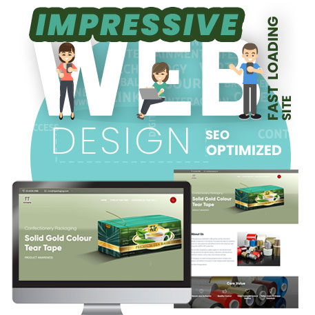impressive web design for SME